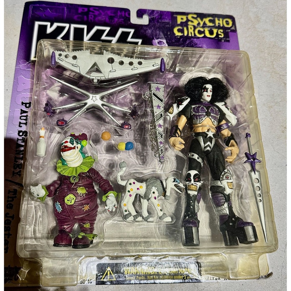 Kiss Psycho Circus The Jester Action Figure Unopened on Card